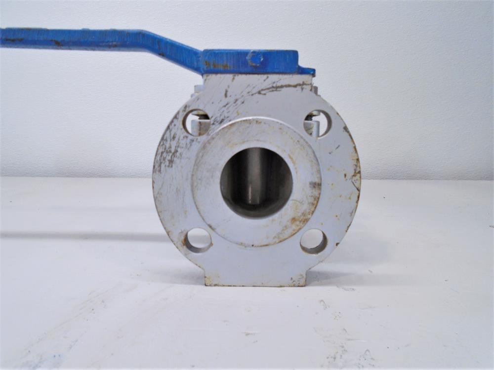 FluoroSeal 2" 150# Plug Valve, WCB Body, 316 Stainless Steel Plug, #GF2P